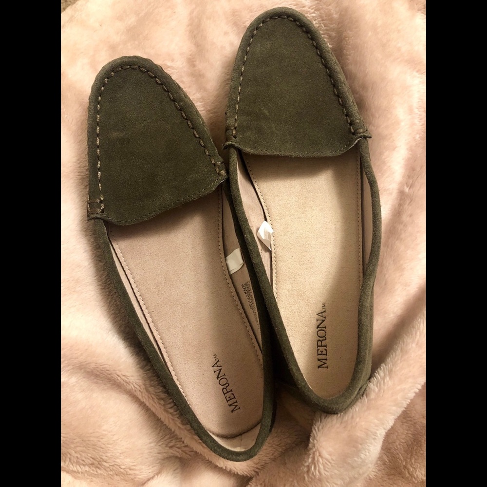 Suede Slide Ons